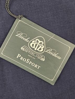 Brooks Brothers Country Club Shorts Mens 38 Navy Blue Embroidered Logo